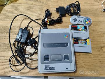super Nintendo+ 2 giochi 