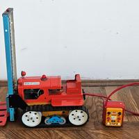 Vintage muletto in acciaio filoguidato anni '80