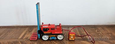 Vintage muletto in acciaio filoguidato anni '80