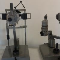 Lampada a fessura e oftalmometro