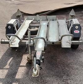 Carrello portamoto appendice