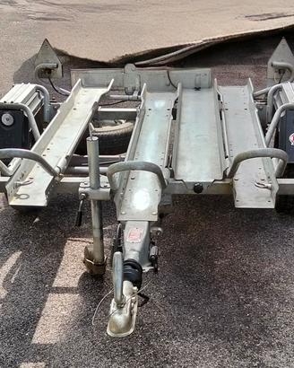 Carrello portamoto appendice