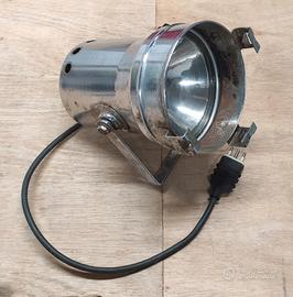 Faretto Vintage Industriale - Alluminio Cromato