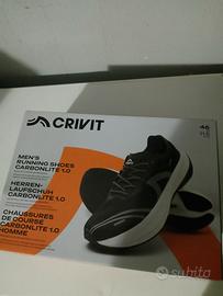 scarpe running con piastra carbonio