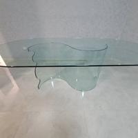 Tavolo Tonin casa cristallo modello  "esse"