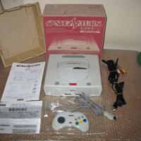 Sega Saturn Bianco Console Import Japan boxed