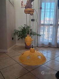 lampadario con carrucola 