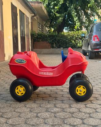 macchinina per bimbi 1-3 anni  rossa