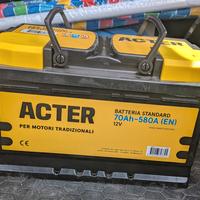batteria auto 12V 70Ah nuova