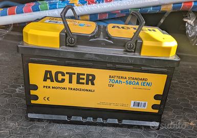 batteria auto 12V 70Ah nuova