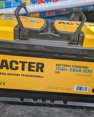 batteria auto 12V 70Ah nuova