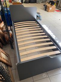 Letto singolo cameretta + lettino estraibile