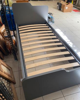 Letto singolo cameretta + lettino estraibile