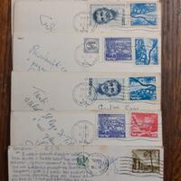 cartoline con francobolli da Israele