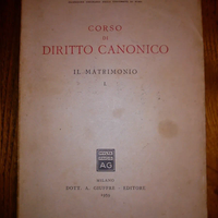 Corso di diritto canonico. Il matrimonio. Vol.I -P