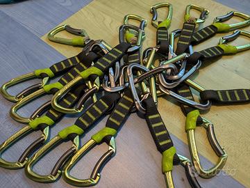 15 rinvii arrampicata