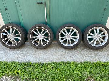 Cerchi audi 17 pollici con gomme 245 55 R17