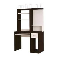 scrivania con libreria Ikea mikael