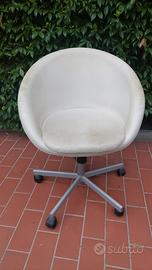 SKRUVSTA

Sedia girevole, Ysane bianco

