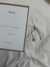 Collana Diamanti Lettera M