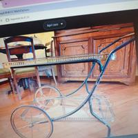 carrello liquori vintage 