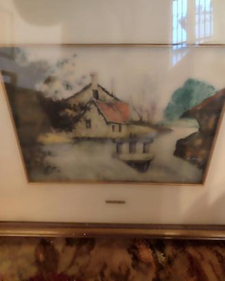 Quadro con paesaggio di Antoine Maly