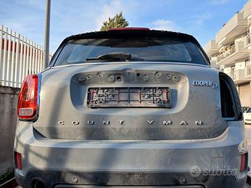 portellone Mini Countryman f60 2017 paraurti stop