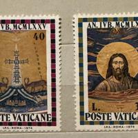 Francobolli Poste Vaticane 1974