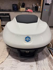 Bauletto originale Piaggio Beverly (Bianco Lucido)