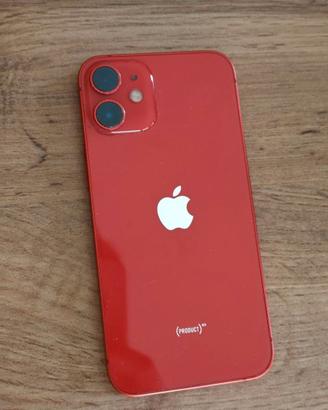 iPhone 12 Mini 256GB rosso con scatola originale