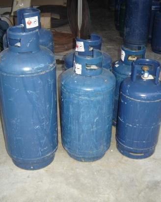 Bombole gas cucina vuote