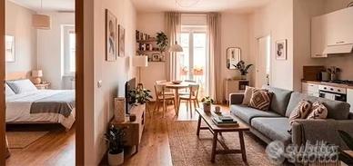 Bilocale con BALCONE- PORTA FURBA
