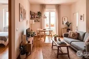 Bilocale con BALCONE- PORTA FURBA