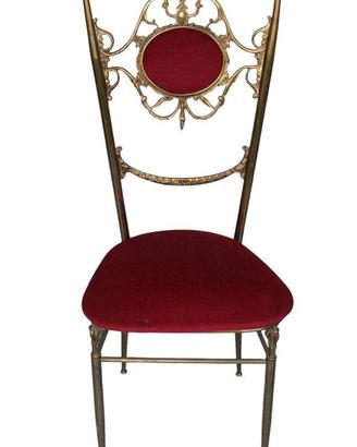 Sedie vintage Hollywood Regency Chiavari