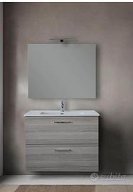 MOBILETTO VITRA DA 80cm CORDOBA C/LAVABO, SPECCHIO