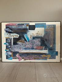 Quadro astratto James Turco - Opera originale.
