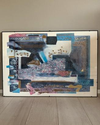 Quadro astratto James Turco - Opera originale.