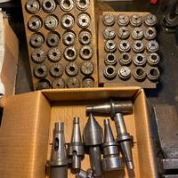 Mandrini porta utensili + pinze a molla