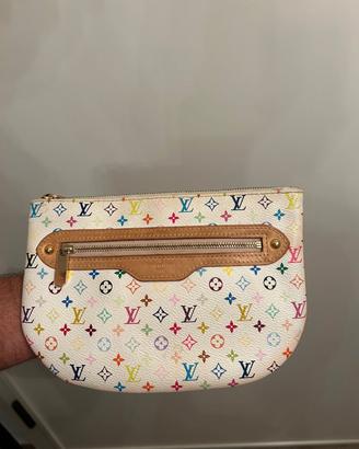 Louis Vuitton Pochette Monogram Multicolore Plate 