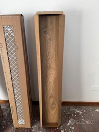 Piastrelle gres effetto legno dorato 20x120