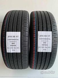 2 gomme 215 55 17 continental a1133