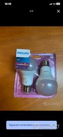 2 lampadine Philips 11W Nuove