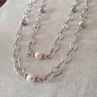 Collana a catena con perle di Maiorca