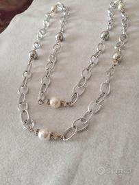 Collana a catena con perle di Maiorca