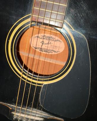 Chitarra Acustica Fender- Amplificatore e pickup.