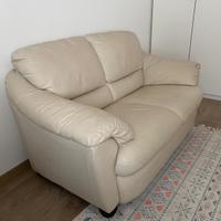 Divano in pelle 2 posti