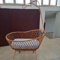 Culla in bambù anni 50