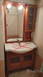 Mobile bagno in legno