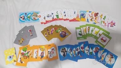Super Mario trading card collection