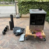 Spagher stufa cucina a legna